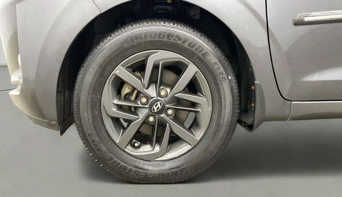 2020 Hyundai GRAND I10 NIOS SPORTZ AMT 1.2 KAPPA VTVT, CNG, Automatic, 50,841 km, Left Front Wheel