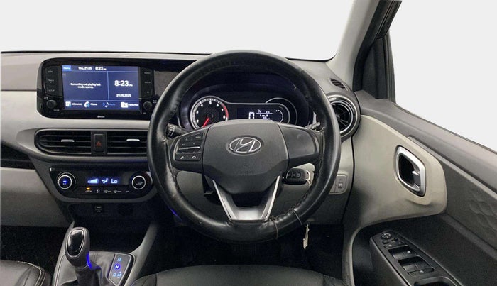 2020 Hyundai GRAND I10 NIOS SPORTZ AMT 1.2 KAPPA VTVT, CNG, Automatic, 50,841 km, Steering Wheel Close Up