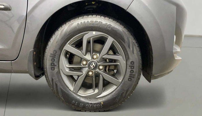2020 Hyundai GRAND I10 NIOS SPORTZ AMT 1.2 KAPPA VTVT, CNG, Automatic, 50,841 km, Right Front Wheel