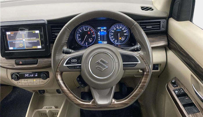 2019 Maruti Ertiga ZXI+ SHVS, Petrol, Manual, 92,689 km, Steering Wheel Close Up