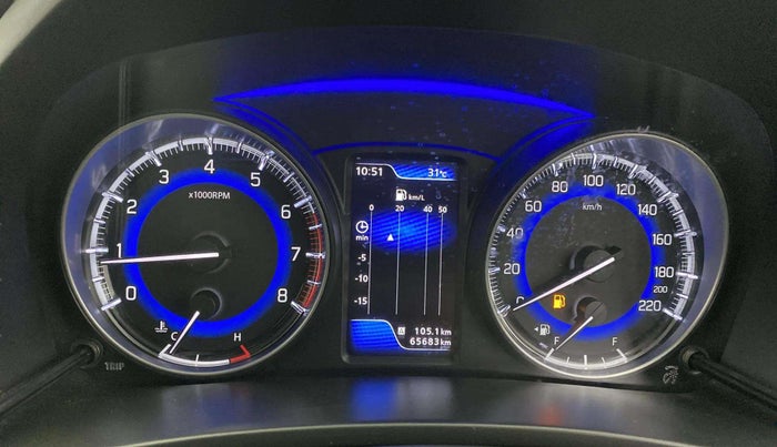 2020 Maruti Baleno ZETA PETROL 1.2, Petrol, Manual, 65,680 km, Odometer Image