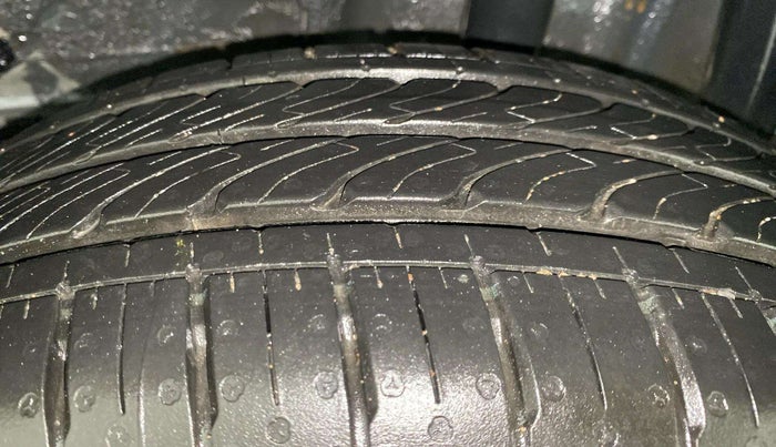 2023 Tata Tiago XZA PLUS PETROL, Petrol, Automatic, 3,977 km, Left Rear Tyre Tread
