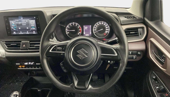 2023 Maruti FRONX DELTA PLUS 1.2MT, Petrol, Manual, 16,571 km, Steering Wheel Close Up