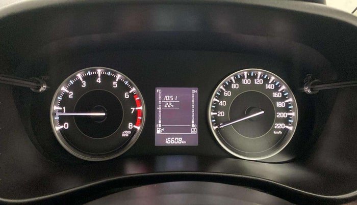 2023 Maruti FRONX DELTA PLUS 1.2MT, Petrol, Manual, 16,571 km, Odometer Image