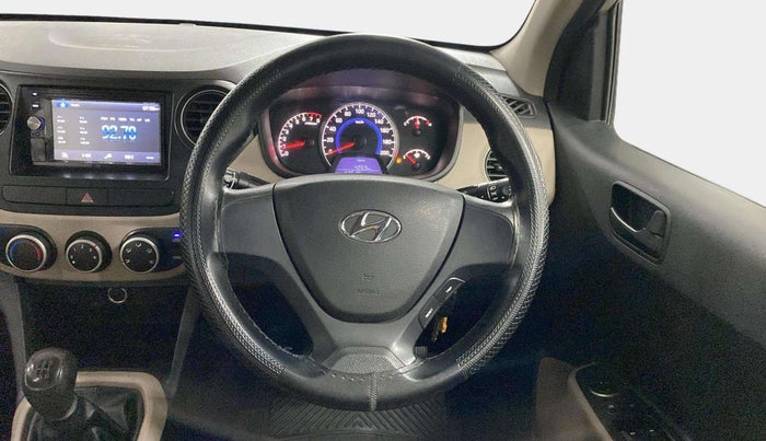2017 Hyundai Grand i10 MAGNA 1.2 KAPPA VTVT, Petrol, Manual, 42,491 km, Steering Wheel Close Up