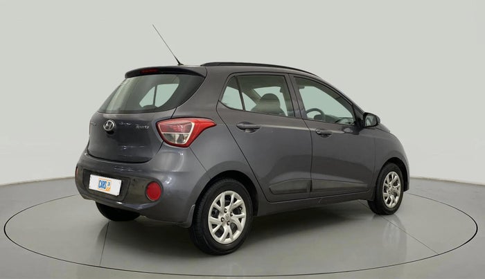 2018 Hyundai Grand i10 SPORTZ 1.2 KAPPA VTVT, Petrol, Manual, 53,997 km, Right Back Diagonal