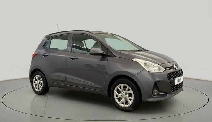 2018 Hyundai Grand i10 SPORTZ 1.2 KAPPA VTVT, Petrol, Manual, 53,997 km, Right Front Diagonal
