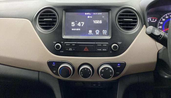 2018 Hyundai Grand i10 SPORTZ 1.2 KAPPA VTVT, Petrol, Manual, 53,997 km, Air Conditioner