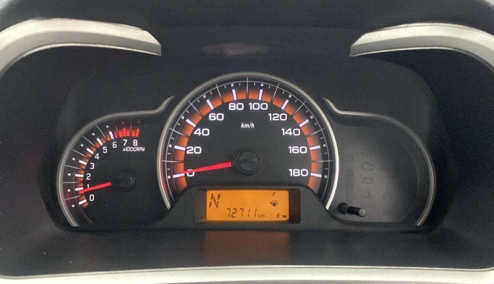 2016 Maruti Alto K10 VXI AMT, Petrol, Automatic, 72,660 km, Odometer Image