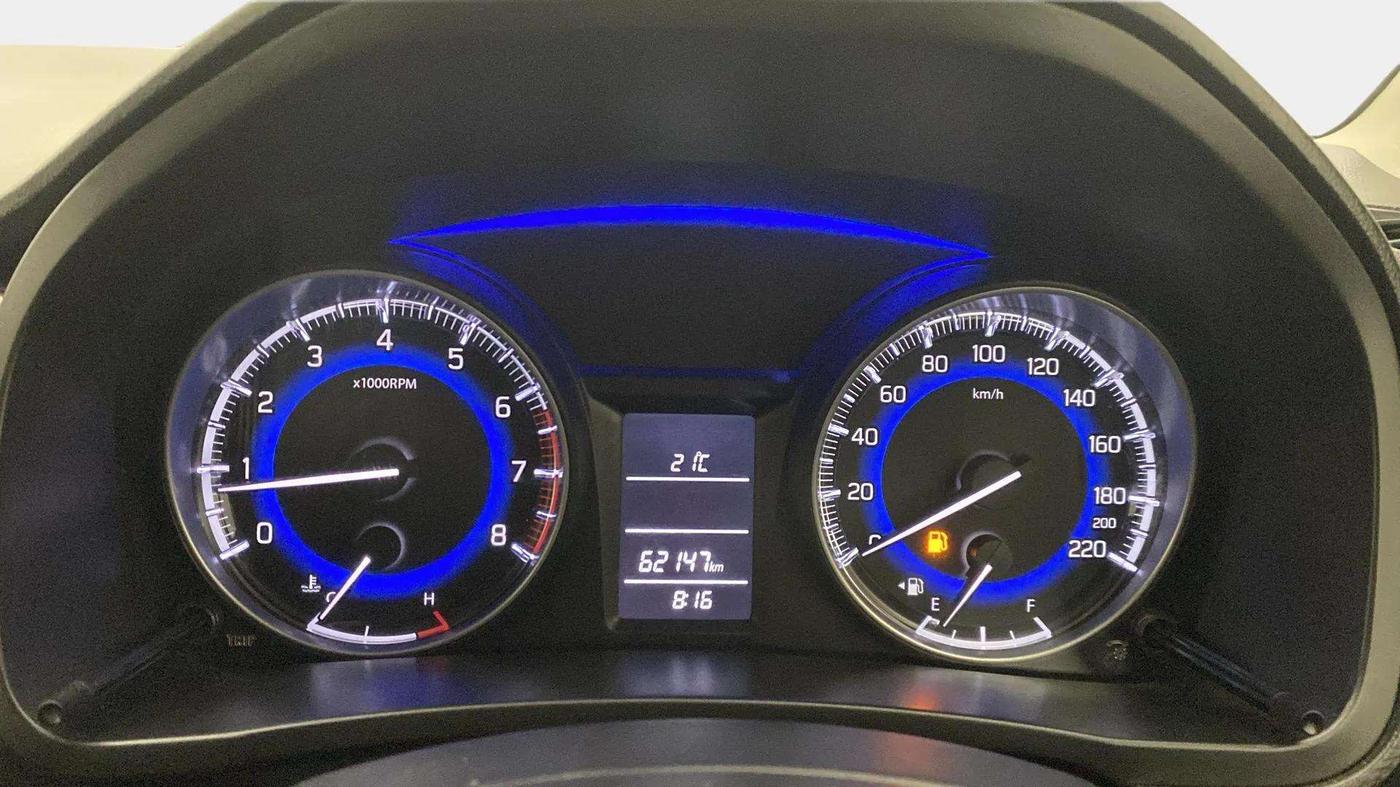 2018 Maruti Baleno DELTA PETROL 1.2, Petrol, Manual, 62,287 km, Odometer Image