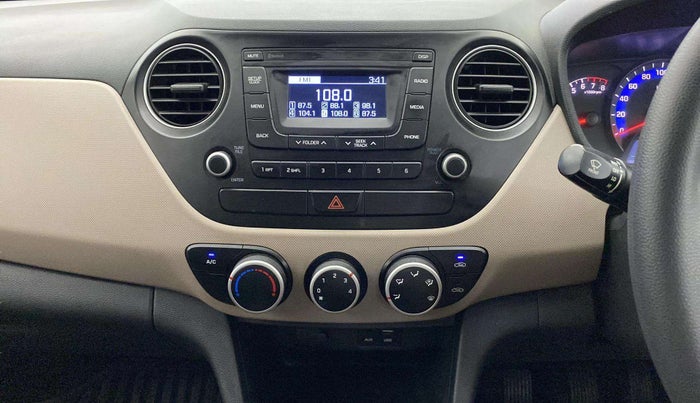 2018 Hyundai Xcent E+, Petrol, Manual, 42,470 km, Air Conditioner
