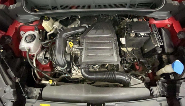 2021 Skoda KUSHAQ AMBITION 1.0L TSI AT, Petrol, Automatic, 34,816 km, Engine View