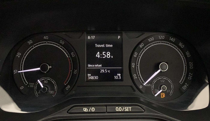 2021 Skoda KUSHAQ AMBITION 1.0L TSI AT, Petrol, Automatic, 34,816 km, Odometer Image