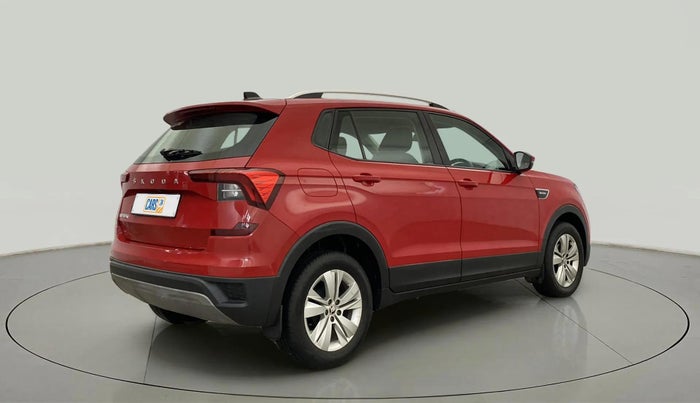 2021 Skoda KUSHAQ AMBITION 1.0L TSI AT, Petrol, Automatic, 34,816 km, Right Back Diagonal
