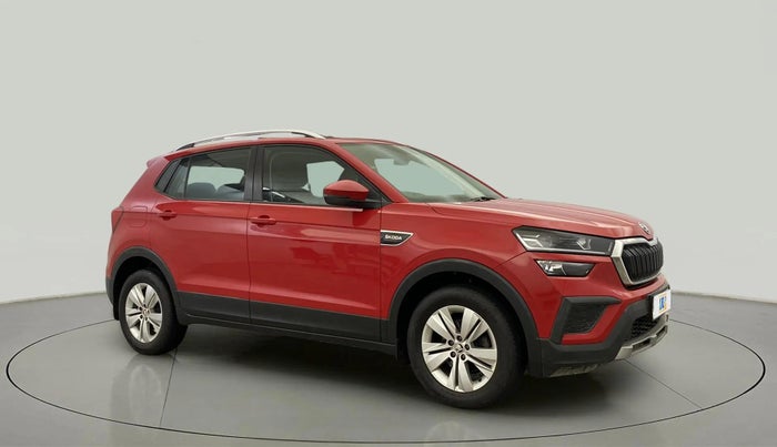 2021 Skoda KUSHAQ AMBITION 1.0L TSI AT, Petrol, Automatic, 34,816 km, Right Front Diagonal