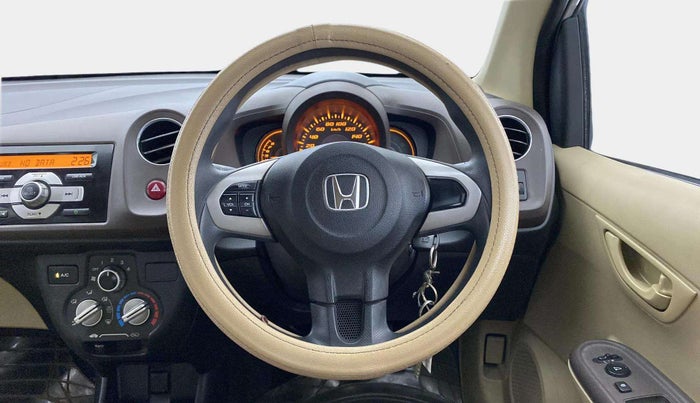 2014 Honda Amaze 1.2L I-VTEC S, Petrol, Manual, 53,718 km, Steering Wheel Close Up