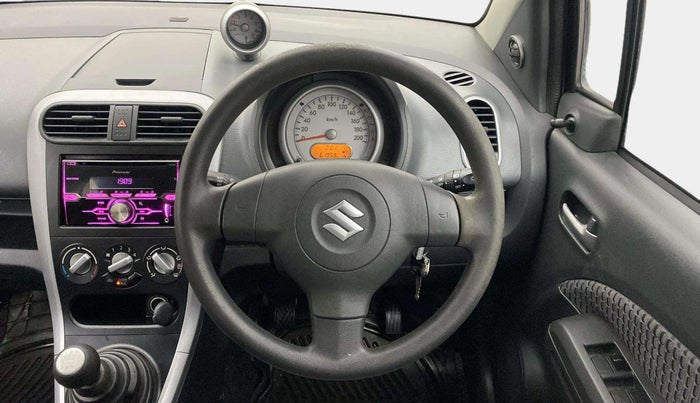 2014 Maruti Ritz VXI, Petrol, Manual, 61,983 km, Steering Wheel Close Up