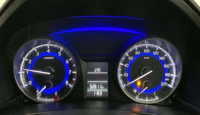 2020 Maruti Baleno DELTA PETROL 1.2, Petrol, Manual, 52,553 km, Odometer Image