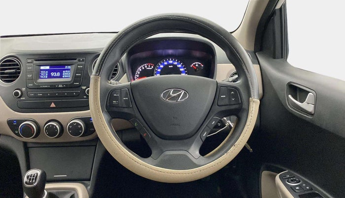 2015 Hyundai Xcent SX 1.2, Petrol, Manual, 34,280 km, Steering Wheel Close Up