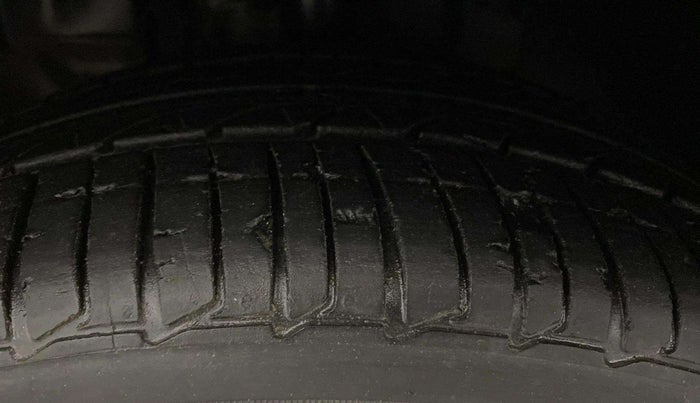 2022 Tata TIGOR XZA PLUS PETROL, Petrol, Automatic, 53,698 km, Left Front Tyre Tread