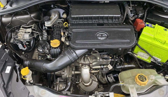 2022 Tata TIGOR XZA PLUS PETROL, Petrol, Automatic, 53,698 km, Engine View - Right