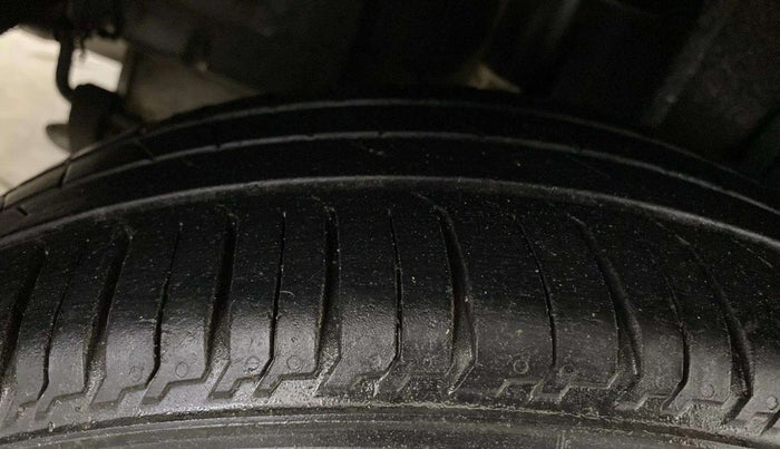 2022 Tata TIGOR XZA PLUS PETROL, Petrol, Automatic, 53,698 km, Right Rear Tyre Tread