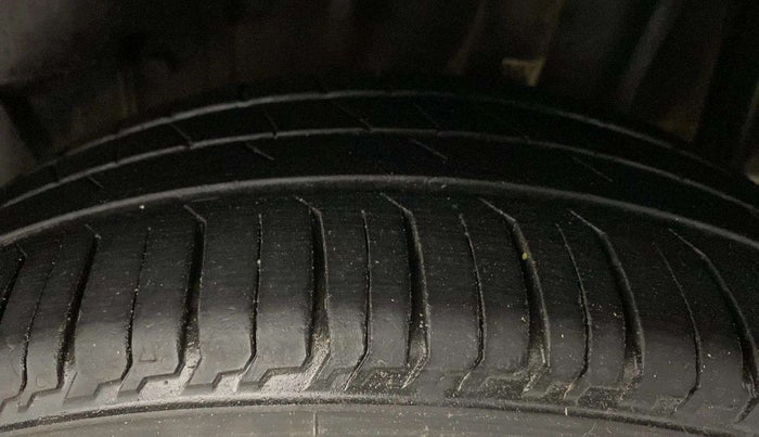 2022 Tata TIGOR XZA PLUS PETROL, Petrol, Automatic, 53,698 km, Left Rear Tyre Tread