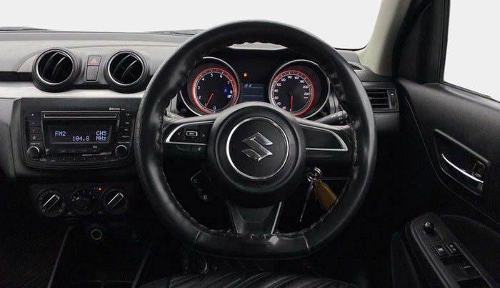 2019 Maruti Swift VXI, Petrol, Manual, 78,233 km, Steering Wheel Close Up