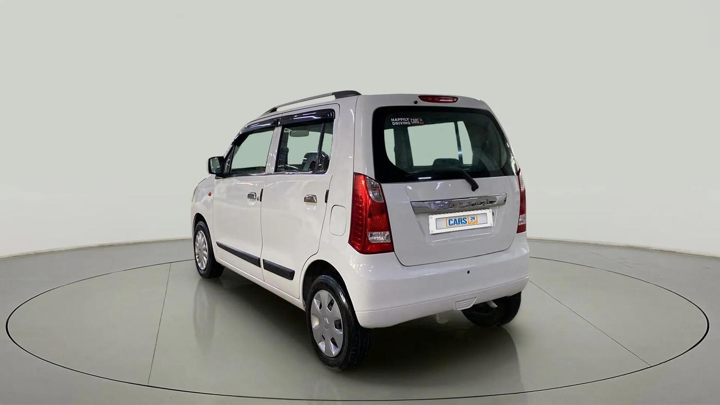 2017 Maruti Wagon R 1.0 VXI AMT, Petrol, Automatic, 89,673 km, Left Back Diagonal