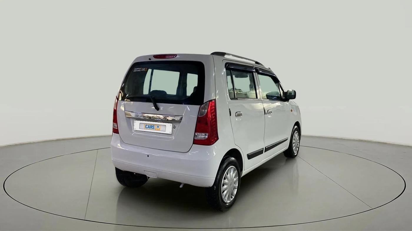 2017 Maruti Wagon R 1.0 VXI AMT, Petrol, Automatic, 89,673 km, Right Back Diagonal