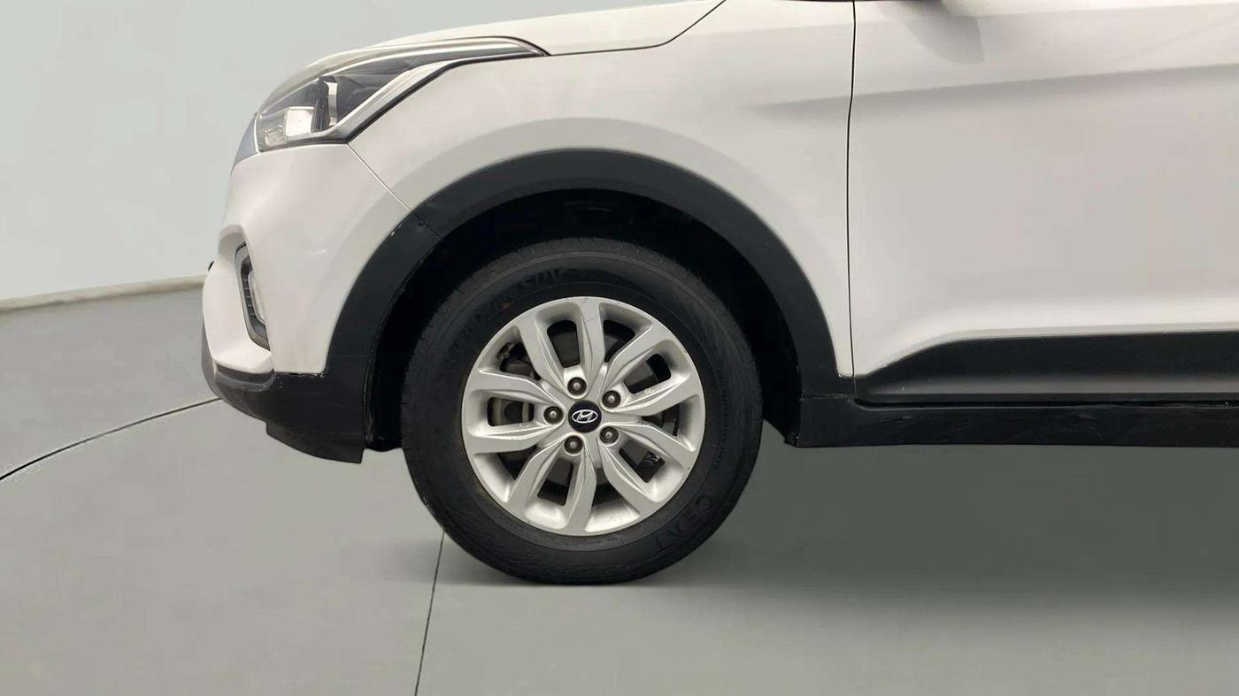 2019 Hyundai Creta SX 1.6 PETROL, Petrol, Manual, 49,126 km, Left Front Wheel