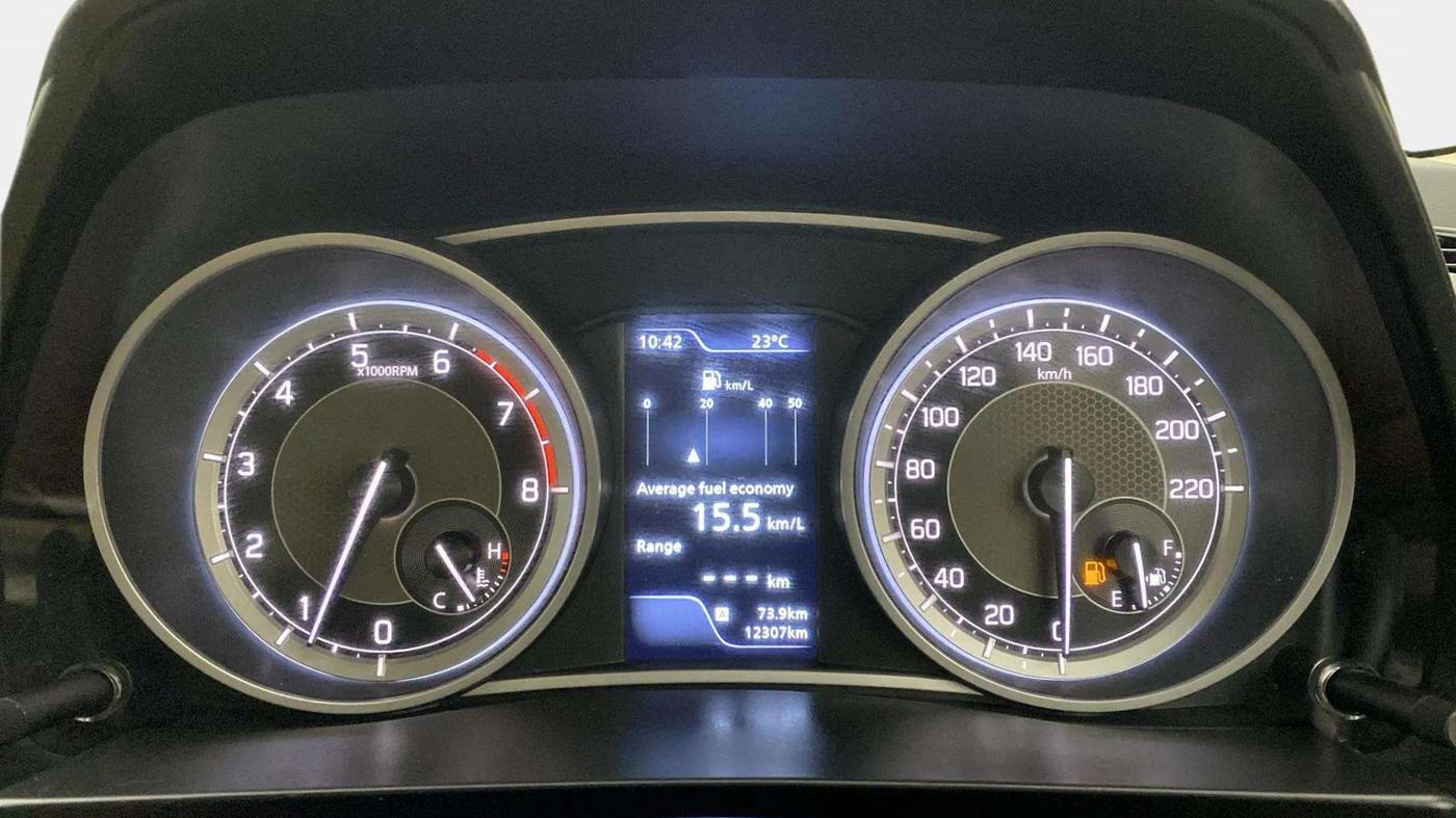 2024 Maruti Dzire ZXI Plus, Petrol, Manual, 12,268 km, Odometer Image