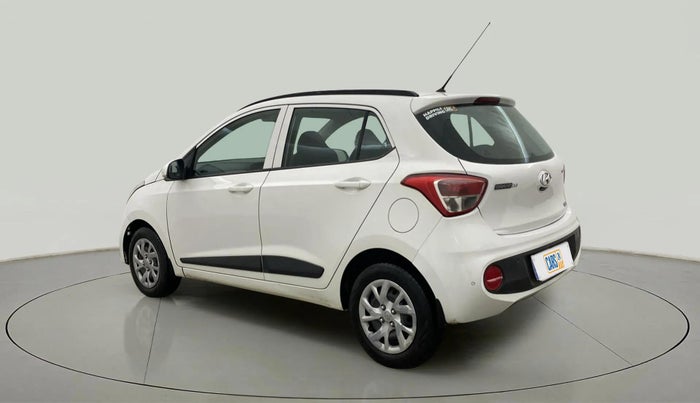 2017 Hyundai Grand i10 SPORTZ (O) 1.2 KAPPA VTVT, Petrol, Manual, 50,228 km, Left Back Diagonal