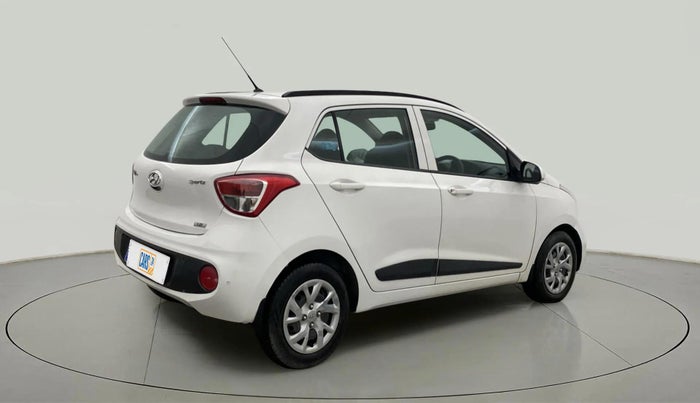 2017 Hyundai Grand i10 SPORTZ (O) 1.2 KAPPA VTVT, Petrol, Manual, 50,228 km, Right Back Diagonal