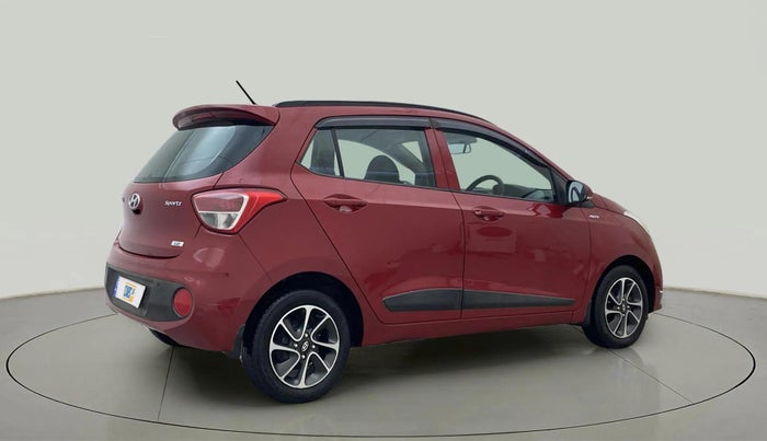 2019 Hyundai Grand i10 SPORTZ AT 1.2 KAPPA VTVT, Petrol, Automatic, 79,728 km, Right Back Diagonal