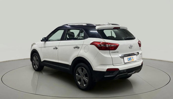 2017 Hyundai Creta SX PLUS AT 1.6 PETROL, Petrol, Automatic, 53,095 km, Left Back Diagonal