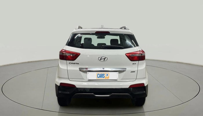 2017 Hyundai Creta SX PLUS AT 1.6 PETROL, Petrol, Automatic, 53,095 km, Back/Rear