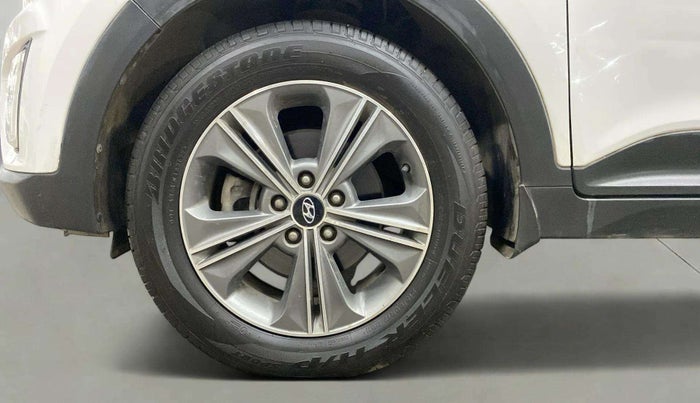 2017 Hyundai Creta SX PLUS AT 1.6 PETROL, Petrol, Automatic, 53,095 km, Left Front Wheel