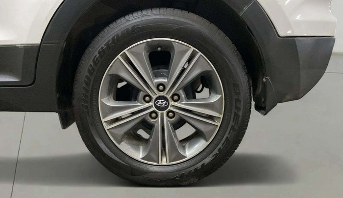 2017 Hyundai Creta SX PLUS AT 1.6 PETROL, Petrol, Automatic, 53,095 km, Left Rear Wheel