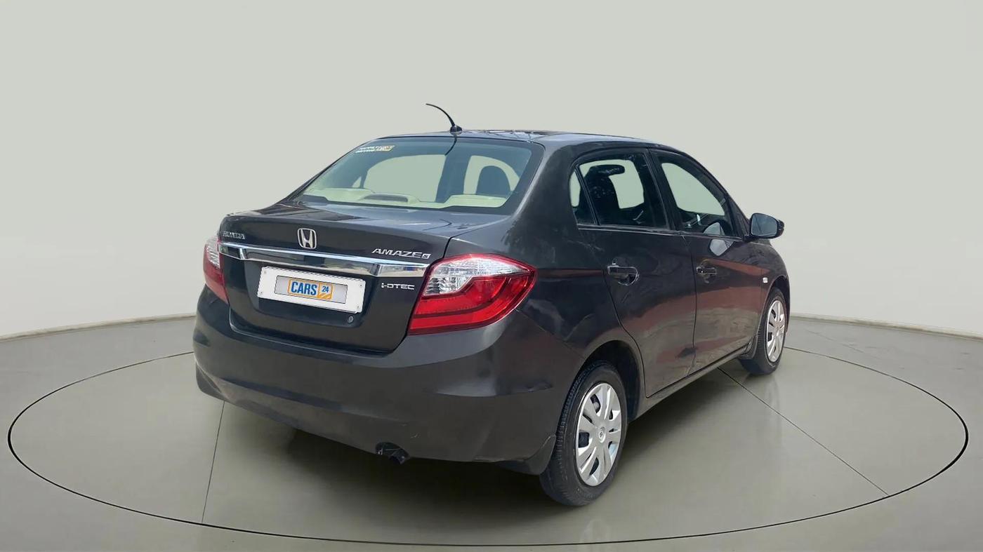 2016 Honda Amaze 1.5L I-DTEC S, Diesel, Manual, 70,807 km, Right Back Diagonal