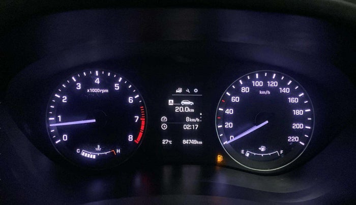 2015 Hyundai Elite i20 ASTA 1.2, Petrol, Manual, 84,732 km, Odometer Image