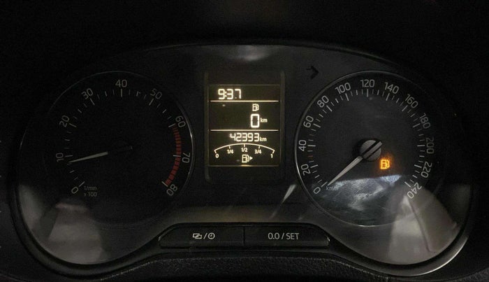 2018 Skoda Rapid AMBITION 1.6 MPI MT, Petrol, Manual, 42,391 km, Odometer Image