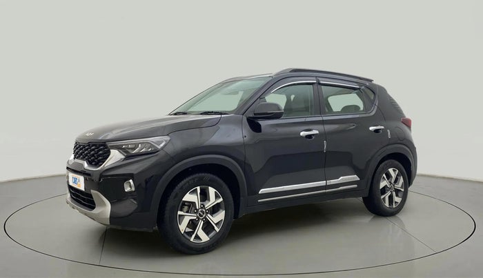 2021 KIA SONET HTX 1.0 IMT, Petrol, Manual, 22,909 km, Left Front Diagonal