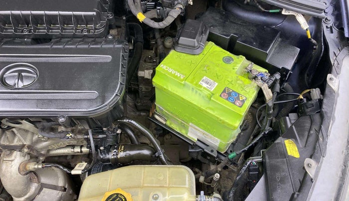 2021 Tata TIGOR XZA PLUS PETROL, Petrol, Automatic, 52,389 km, Engine View - Left