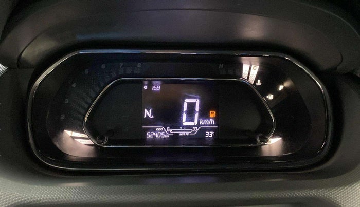 2021 Tata TIGOR XZA PLUS PETROL, Petrol, Automatic, 52,389 km, Odometer Image