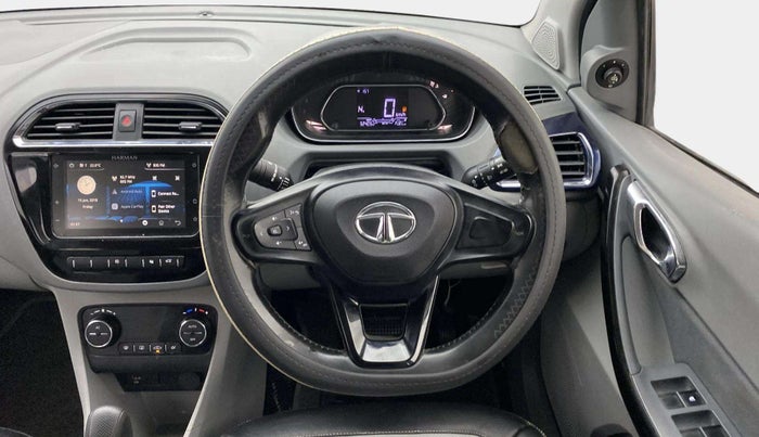 2021 Tata TIGOR XZA PLUS PETROL, Petrol, Automatic, 52,389 km, Steering Wheel Close Up