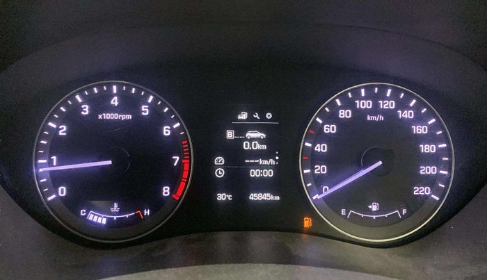 2016 Hyundai Elite i20 ASTA 1.2, Petrol, Manual, 45,825 km, Odometer Image