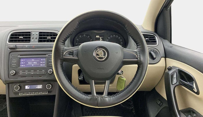 2018 Skoda Rapid AMBITION 1.6 MPI MT, Petrol, Manual, 41,281 km, Steering Wheel Close Up