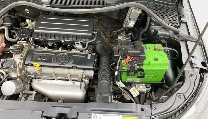 2018 Skoda Rapid AMBITION 1.6 MPI MT, Petrol, Manual, 41,281 km, Engine View - Left