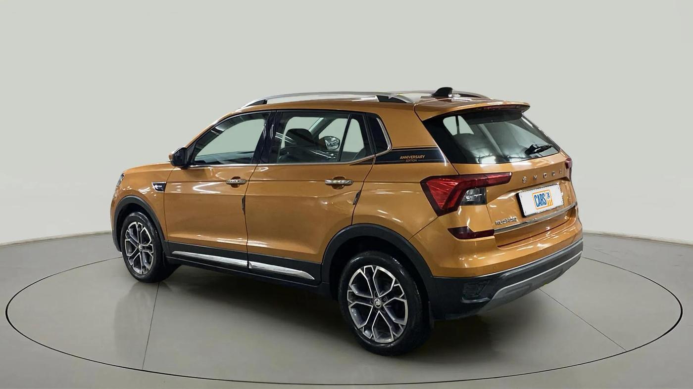 2022 Skoda KUSHAQ STYLE 1.0L TSI AT, Petrol, Automatic, 8,185 km, Left Back Diagonal